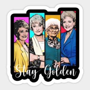 Golden Girls Stay Golden Sticker